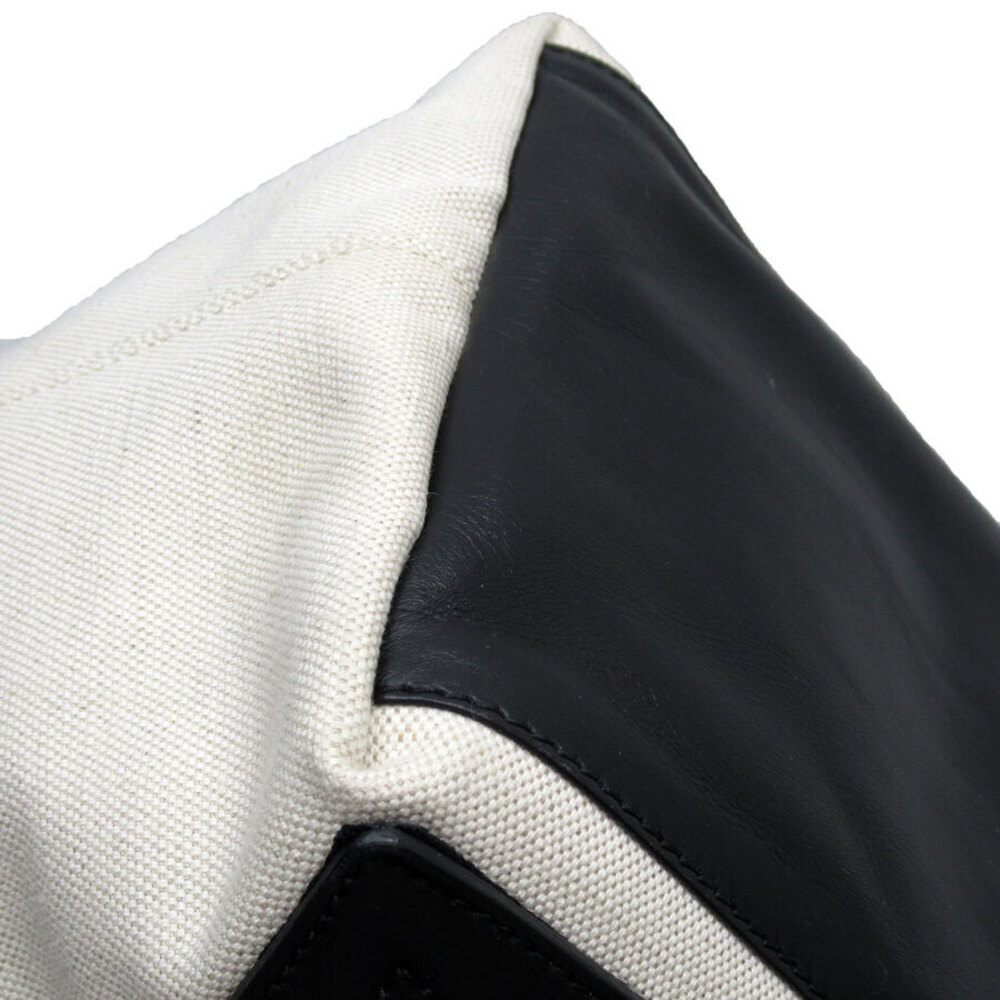 Balenciaga Handbag Tote Bag Canvas Black White - Picture 4 of 4